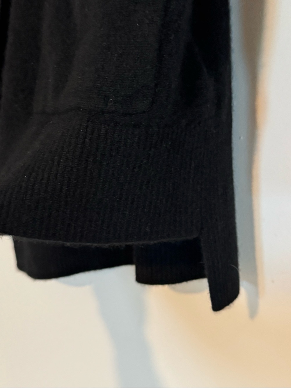 REISS Amber Black Camel Stripe Cashmere Cardigan XS - Picture 12 of 15